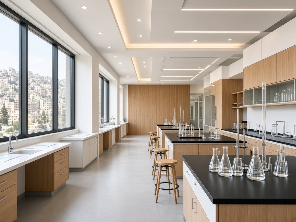 Pharmacy school laboratory fit-out